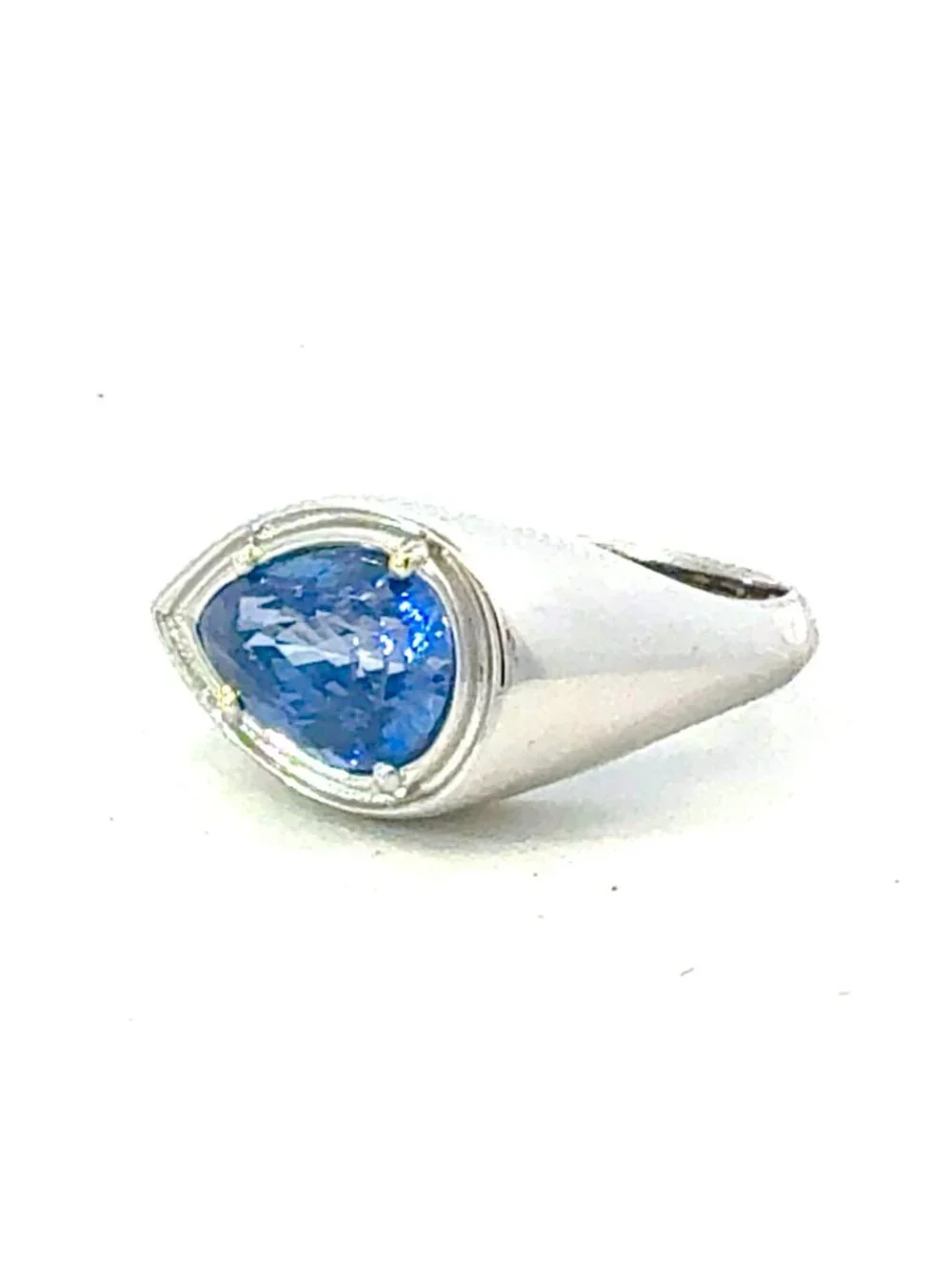 Natural Sapphire Ring Size 7 14k Gold 4.5 Carats Certified $5,950 604453